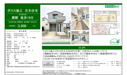 ポラスの家 2LDK 0