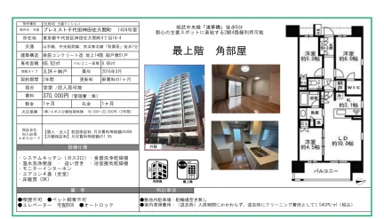 プレミスト千代田神田佐久間町 1404号 0
