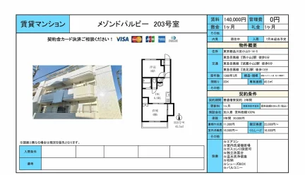 メゾンドパルビー 203号 0