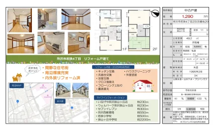 所沢市若狭4丁目 リフォーム戸建て 0