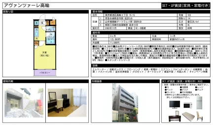 アヴァンツァーレ高輪 1号 0