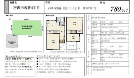 所沢市若狭4丁目 0