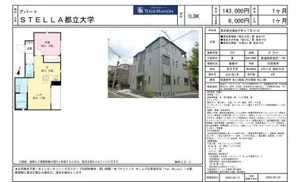 ステラ都立大学 202号 0
