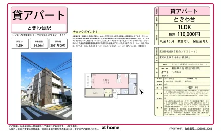 トップハウス常盤台 101 0