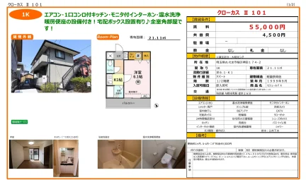 クローカスⅡ 101 101号 0