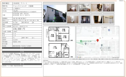フォレストヒルズ 弐番館 1号 0