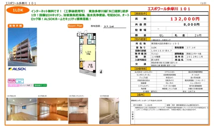 エスポワール多摩川 101 101号 0