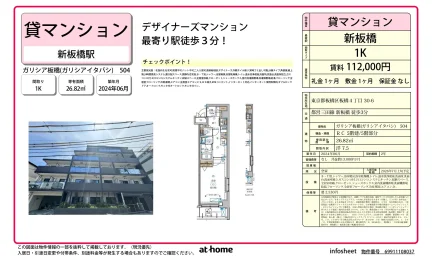 ガリシア板橋 504号 0