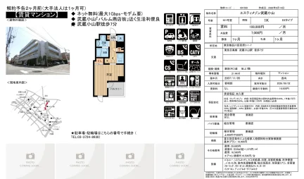 エスティメゾン武蔵小山 501号室 0