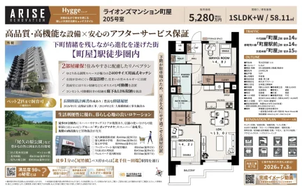 ライオンズマンション町屋 0