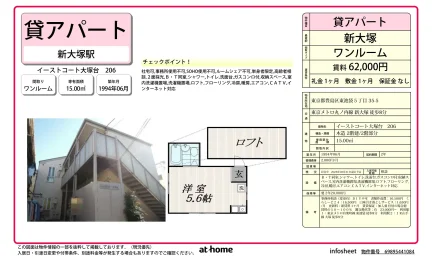 イーストコート大塚台 206 206号 0