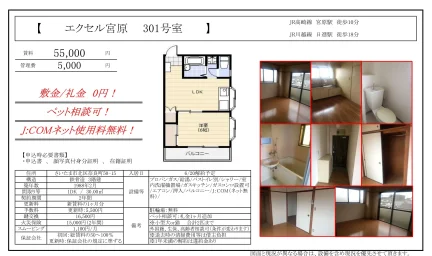 エクセル宮原 301号 0