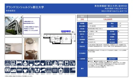 グランドコンシェルジュ都立大学 205 0