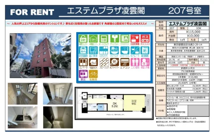エステムプラザ凌雲閣 207号 0