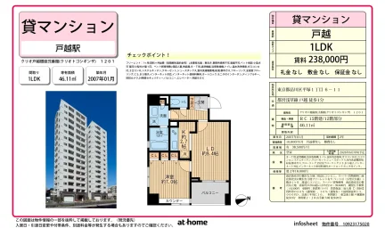 クリオ戸越銀座弐番館 0