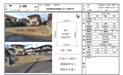 Land in Nishitomigaoka 0