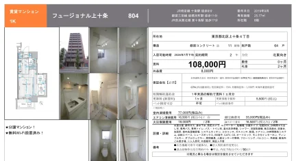 フュージョナル上十条 804 0