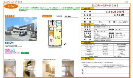 セジュールオッツ 205号 0