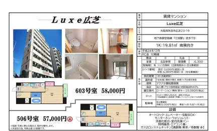 Luxe広芝 1K 0