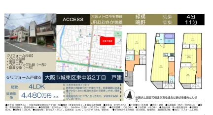 Modern 4-Bedroom House Near Station in Higashinakahama 0