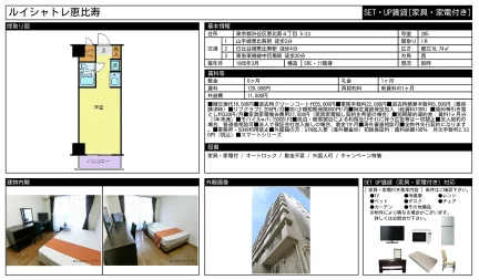 ルイシャトレ恵比寿 205号 0