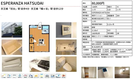 ESPERANZA HATSUDAI 304号 0