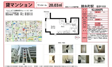 アラート錦糸町North 301号 0