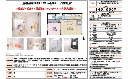 NEIVA奥沢 102号 0