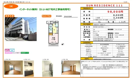 SUN RESIDENCE 111 111号 0