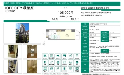 HOPE CITY 秋葉原 301号 0