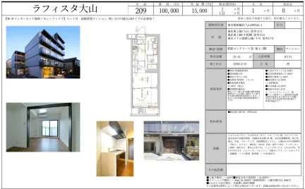 ラフィスタ大山 209号 0