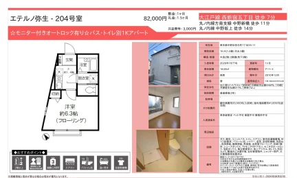 エテルノ弥生 204号 0