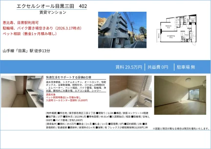 エクセルシオール目黒三田 402 402 0