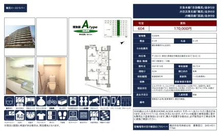 鶴見イーストリバー 604号 0