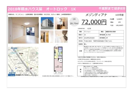 メゾンディアナ 105号 0