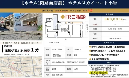 ホテルスカイコート小岩 0