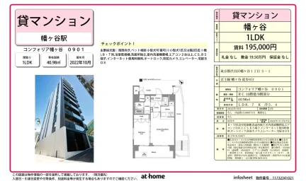 コンフォリア幡ヶ谷 0