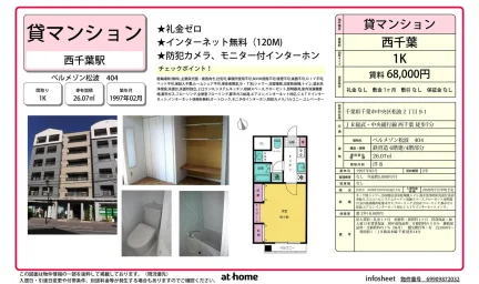 ベルメゾン松波 404 0