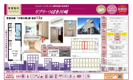 リブリ・つばき川崎 105号 0