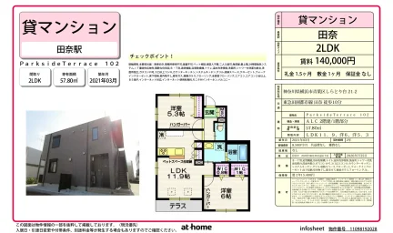 パークサイドテラス 102号 0