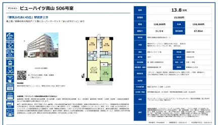 マンションビューハイツ高山 506号 0