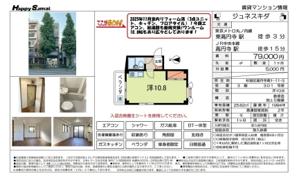ジュネスキダ 301号 0