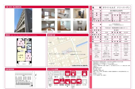 ホワイトヒルズ ドリーバーデン 301号 0