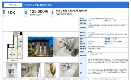 デュオメゾン目黒本町302 302号 0