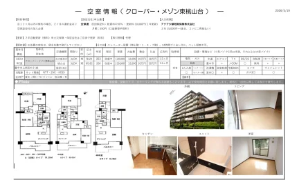 クローバー・メゾン東桃山台 203号 0