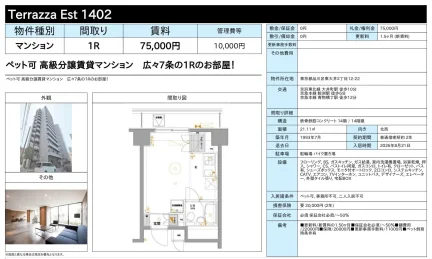 Terrazza Est 1402 1402号 0