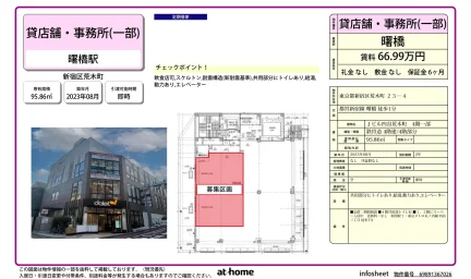 Jビル四谷荒木町 4階一部 0