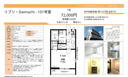 リブリ・Daimachi 101号 0