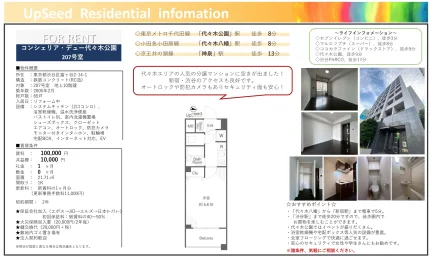 コンシェリア・デュー代々木公園 207号 0