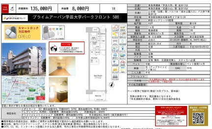 プライムアーバン学芸大学パークフロント508 508 0